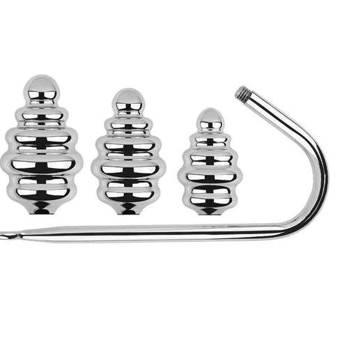 Screw-in Set Anal 8826 Hook GreatBenefit Ribbed 0809